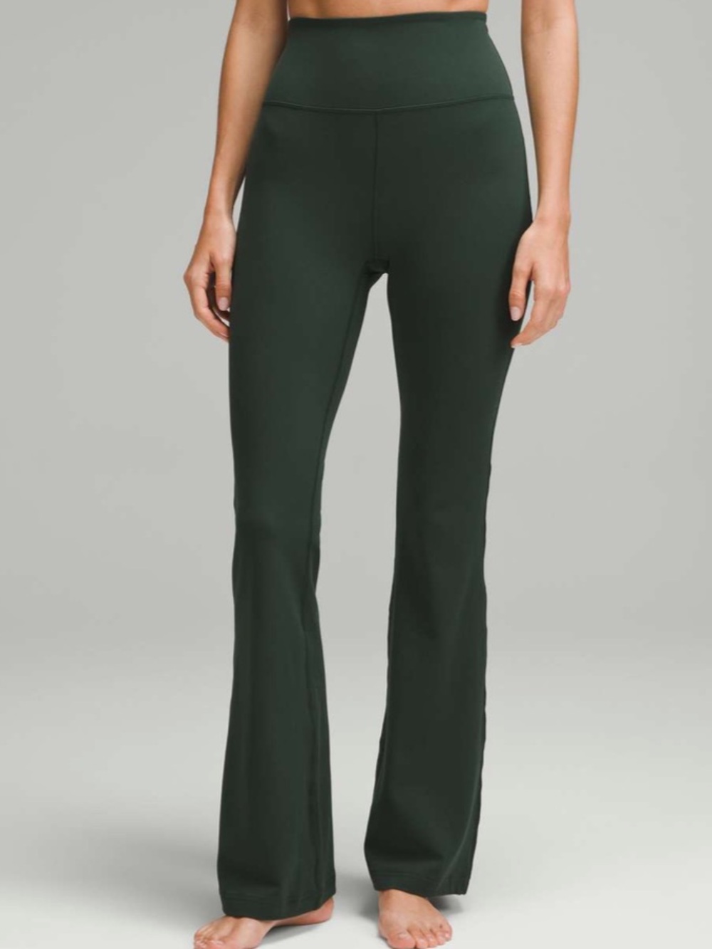 Lululemon Grove Super High Rise Nulu Flared Pants